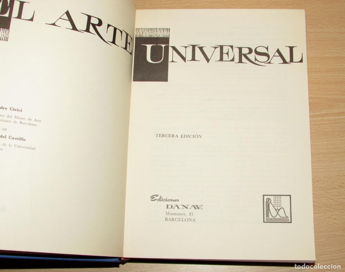 Libros de segunda mano: El arte universal Alexandre Cirici Pellicer Danae 1969 - Foto 19