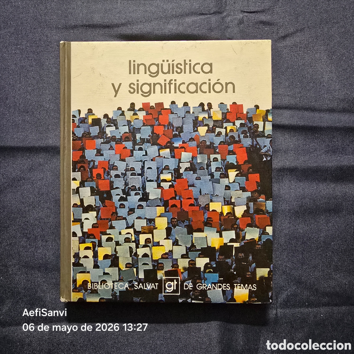 Libros de segunda mano: GRANDES TEMAS, GT 13: LING&Uuml;&Iacute;STICA Y SIGNIFICACI&Oacute;N (SALVAT)