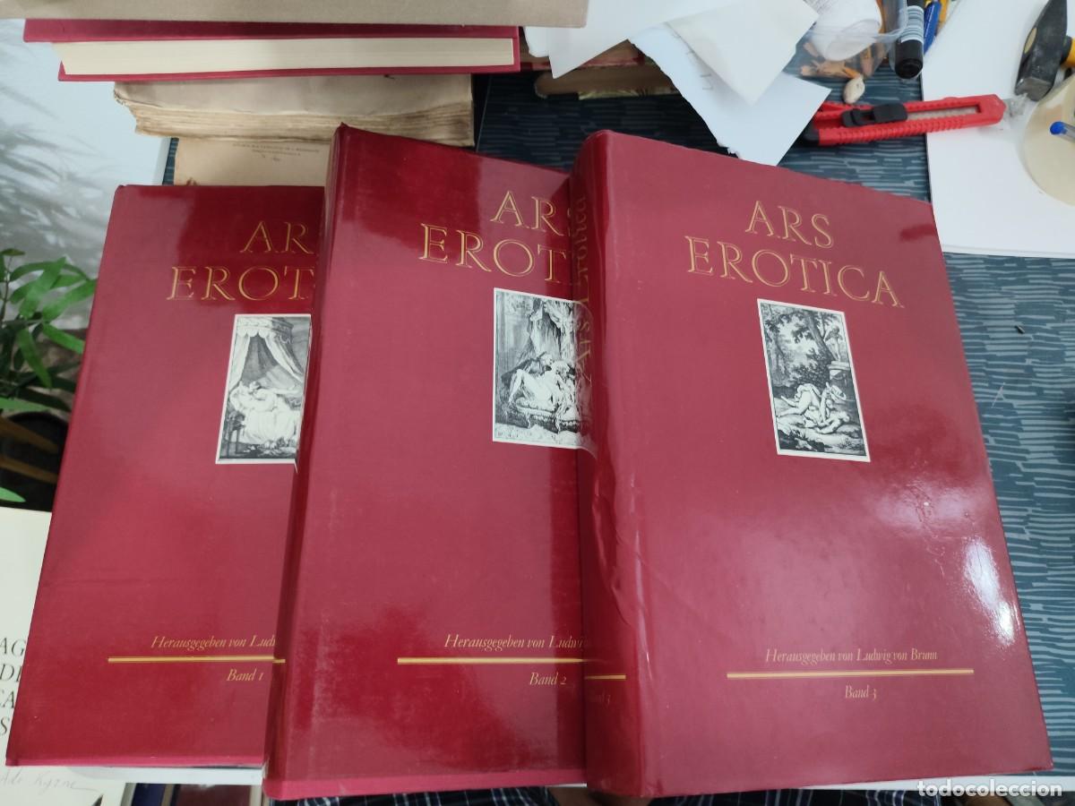 Libros de segunda mano: ARS ER&Oacute;TICA,3 TOMOS,DIE EROTICHE BUCHILLUSTRATION IM FRANKREICH DES 18. JAHRHUNDERSTS,HARENNBERG.