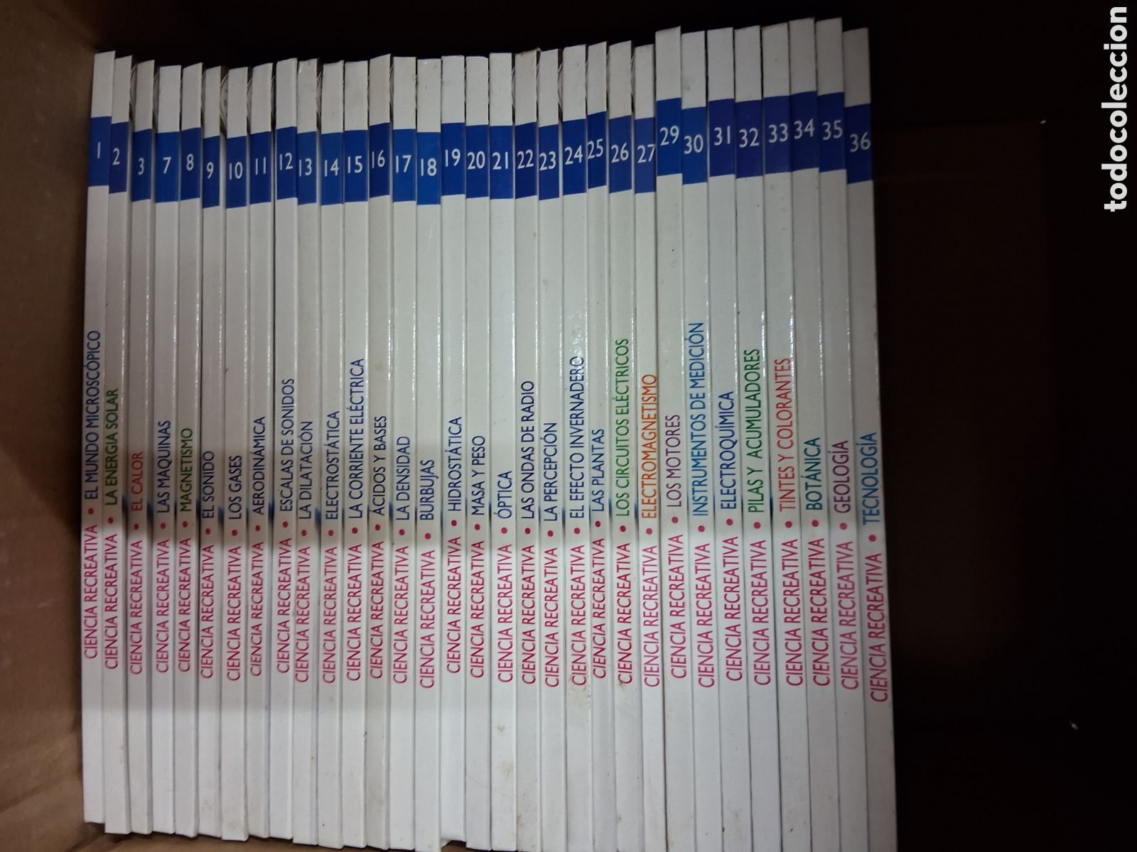 Libros de segunda mano: Ciencia Recreativa - 36 tomos coleccion completa Planeta-Agostini