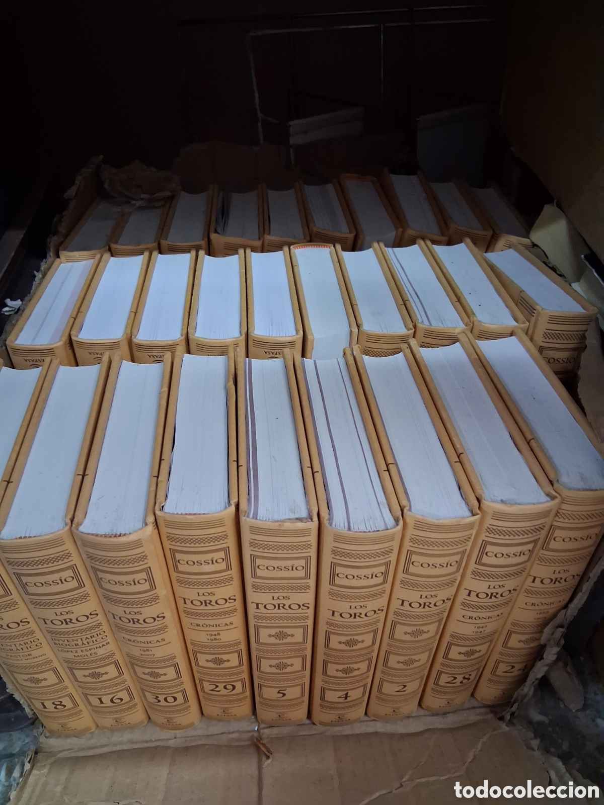 Libros de segunda mano: Cossio Los Toros Espa&ntilde;a 29 tomos