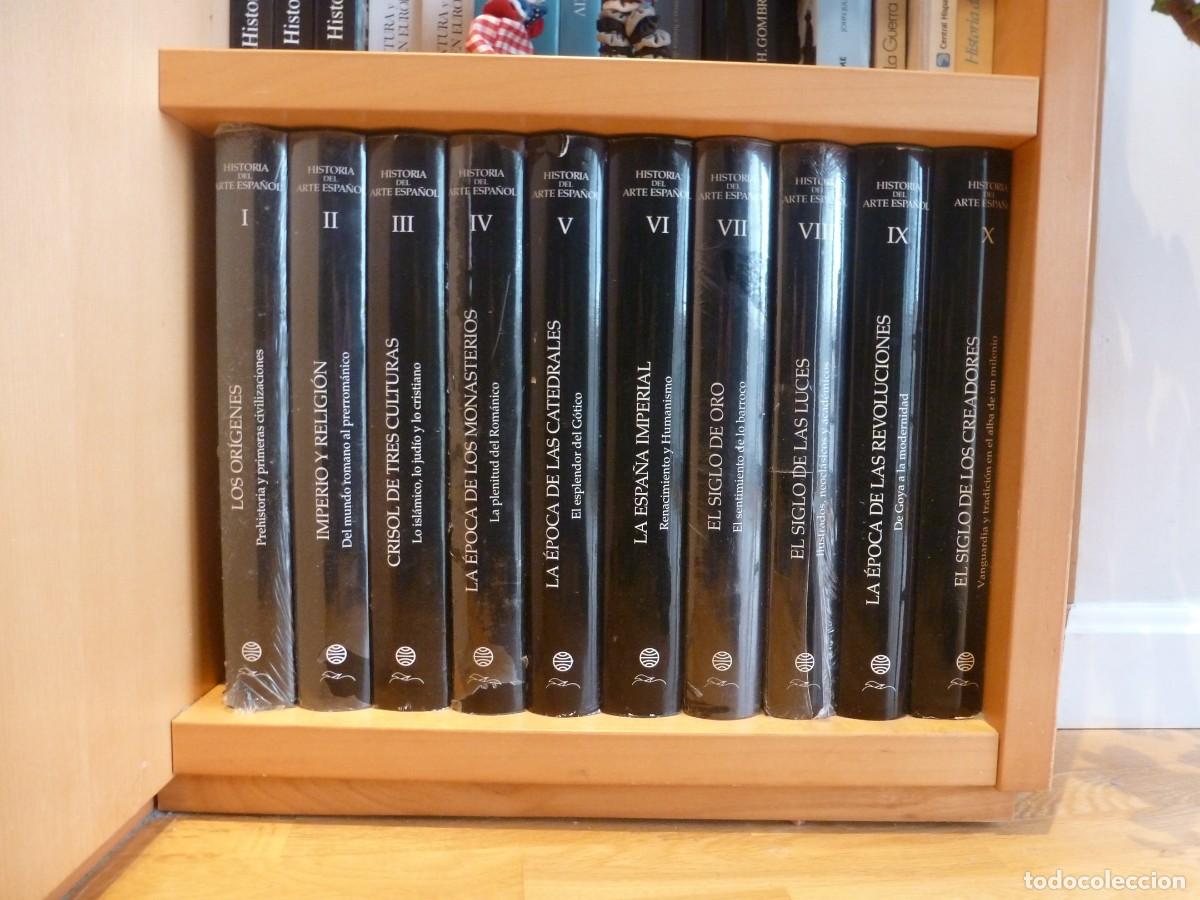 Libros de segunda mano: HISTORIA DEL ARTE ESPA&Ntilde;OL. PLANETA / LUNBERG. DIR. JOAN SUREDA. TOMOS 6 A 10