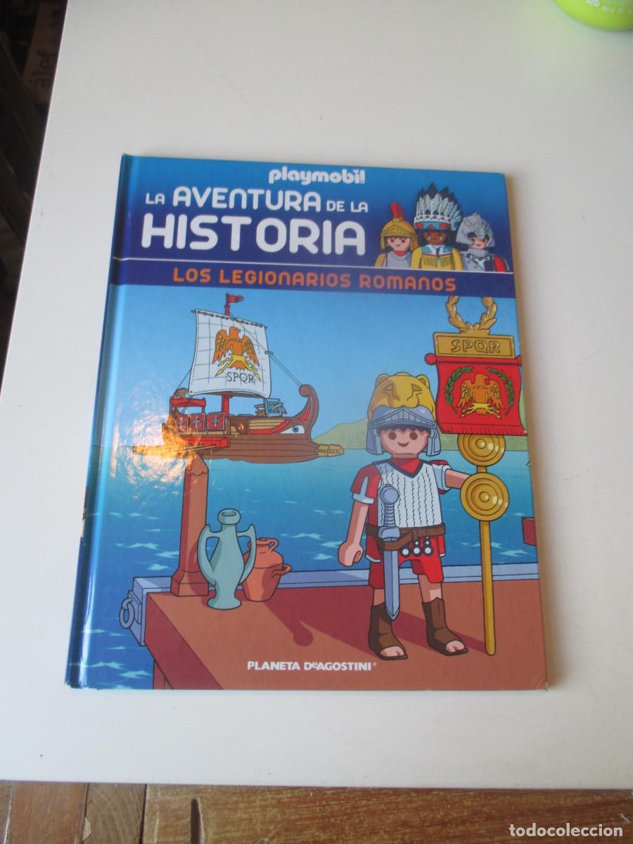 Libros de segunda mano: Playmobil La aventura de la historia Los legionarios romanos W40026