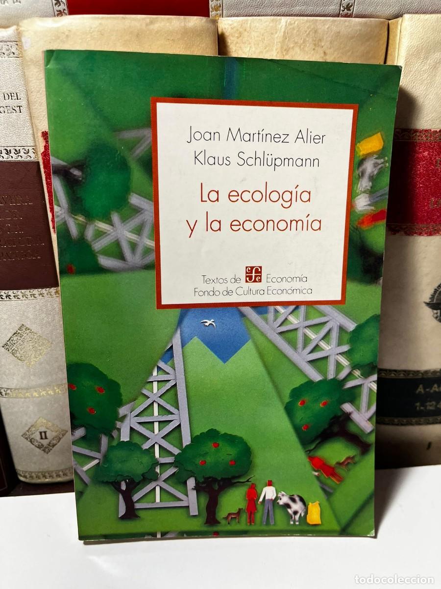 Libros de segunda mano: LA ECOLOG&Iacute;A Y LA ECONOM&Iacute;A. Joan Mat&iacute;nez Alier y Klaus Schipmann. 1991.
