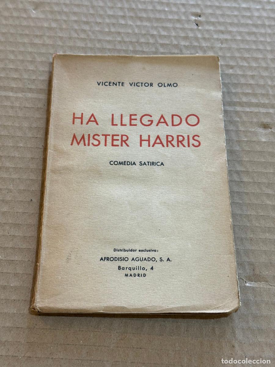Libros de segunda mano: VICENTE VICTOR OLMO / 1&ordf; EDICION / DEDICATORIA / DEDICADO