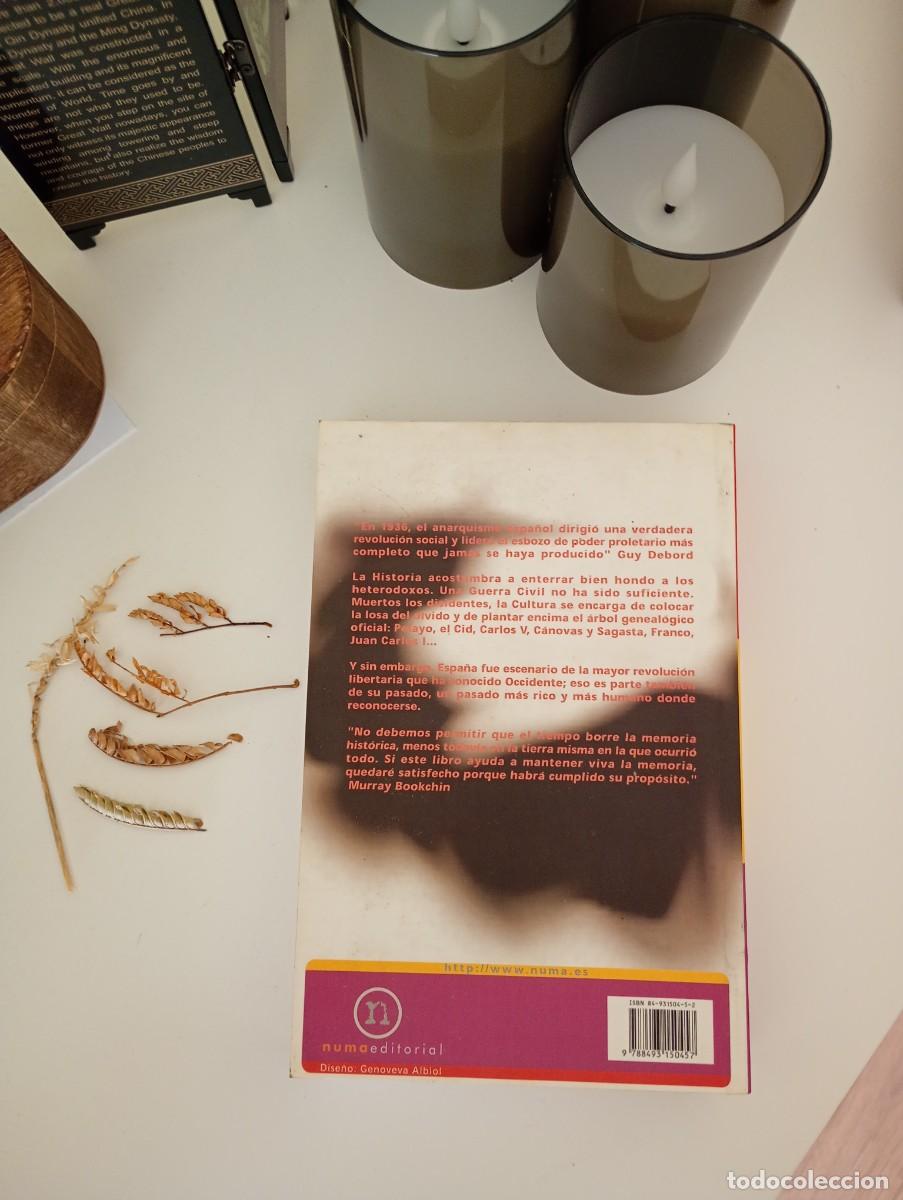Libros de segunda mano: Los anarquistas espa&ntilde;oles, Murray Bookchin - Foto 2