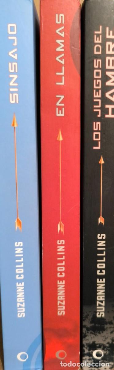 Libros de segunda mano: Los juegos del hambre / En llamas / Sinsajo. (3 libros) Suzanne Collins