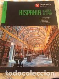 Libros de segunda mano: HISPANIA libro de bachiller muy interesante completa visi&oacute;n de la Historia de ESPA&Ntilde;A- BACHILLERATO