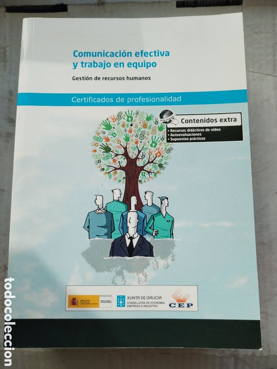 Libros de segunda mano: COMUNICACI&Oacute;N EFECTIVA Y TRABAJO EN EQUIPO CERTIFICADO DE PROFESIONALIDAD