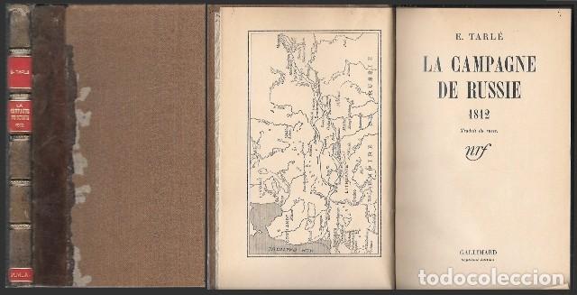 Libros de segunda mano: LA CAMPAGNE DE RUSSIE - TARLE, E. - A-GUE-2963