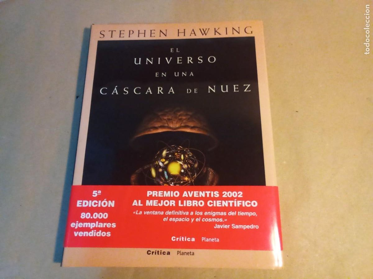 Libros de segunda mano: EL UNIVERSO EN UNA C&Aacute;SCARA DE NUEZ DE STEPHEN HAWKING - Foto 2