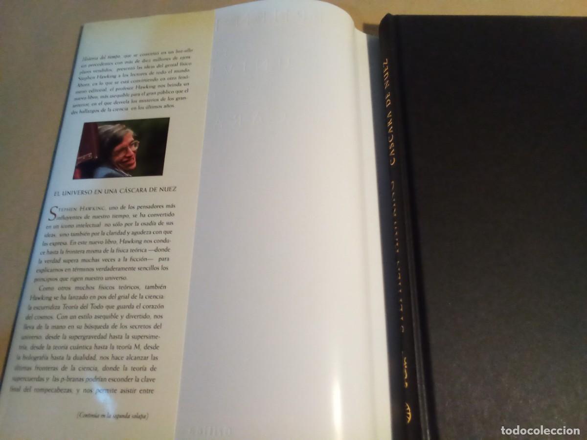 Libros de segunda mano: EL UNIVERSO EN UNA C&Aacute;SCARA DE NUEZ DE STEPHEN HAWKING - Foto 8