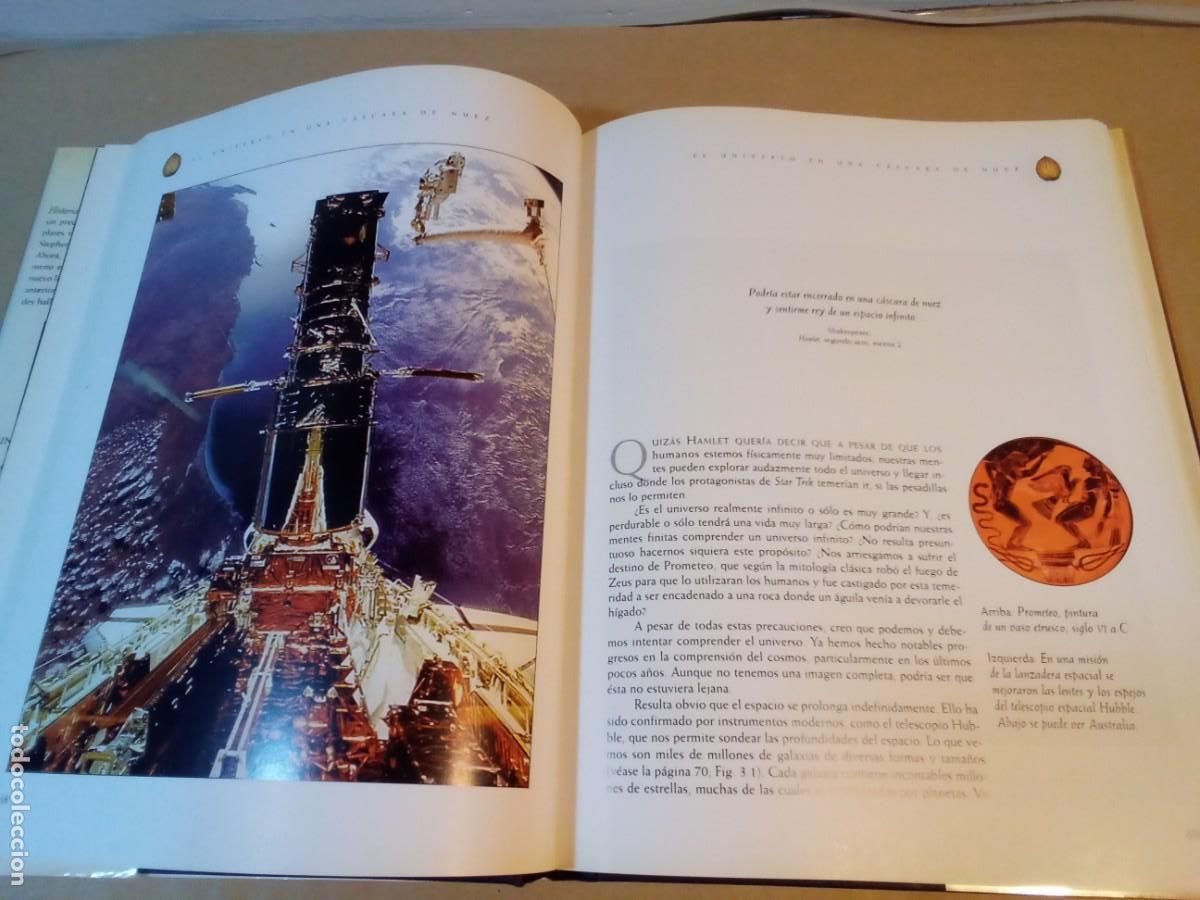 Libros de segunda mano: EL UNIVERSO EN UNA C&Aacute;SCARA DE NUEZ DE STEPHEN HAWKING - Foto 9