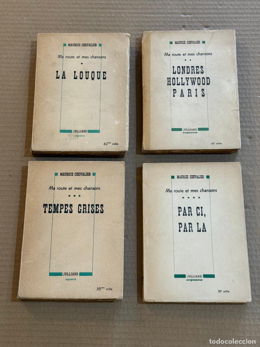 Libros de segunda mano: MAURICE CHEVALIER. Ma route et mes chansons / MEMORIAS / SEGUNDA GUERRA MUNDIAL / COLABORACIONISMO