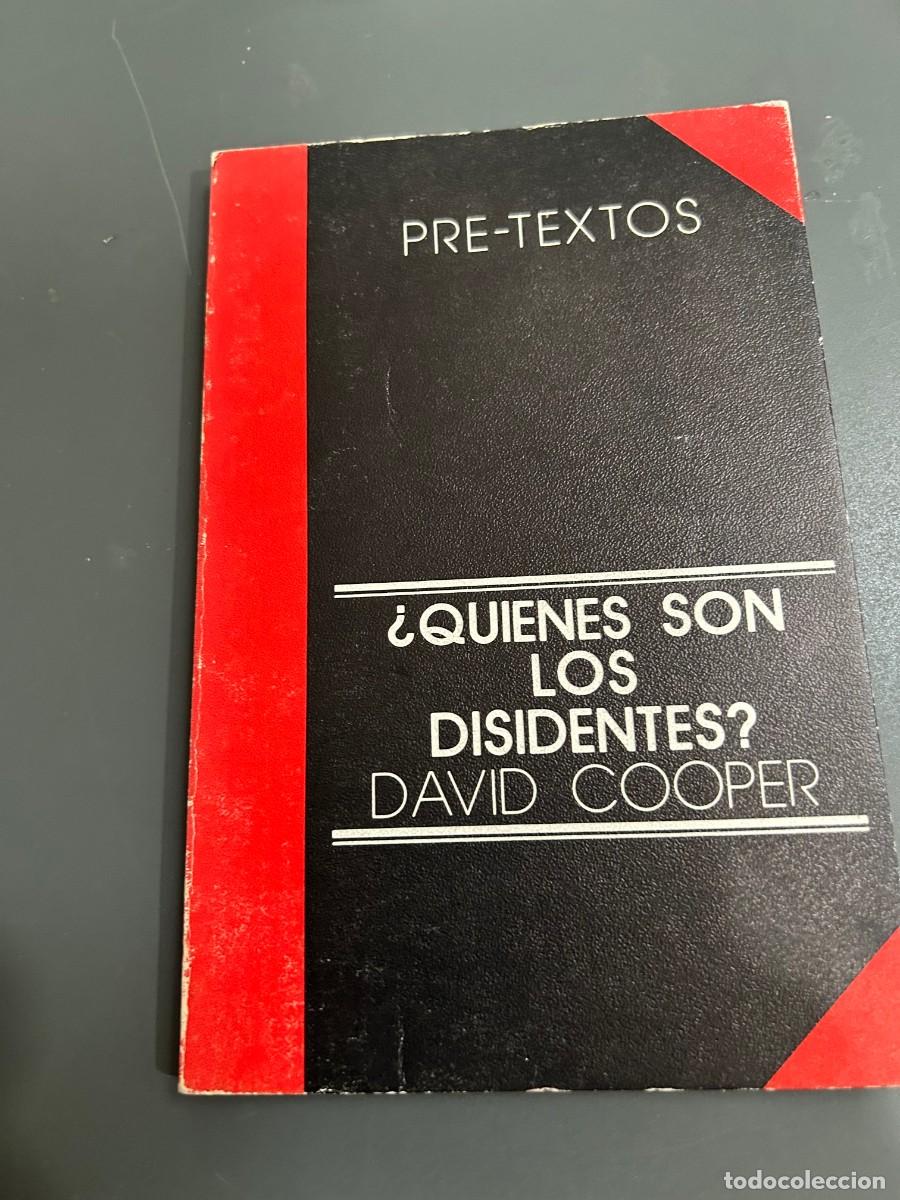 Libros de segunda mano: DAVID COOPER. QUIENES SON LOS DISIDENTES? - Foto 1