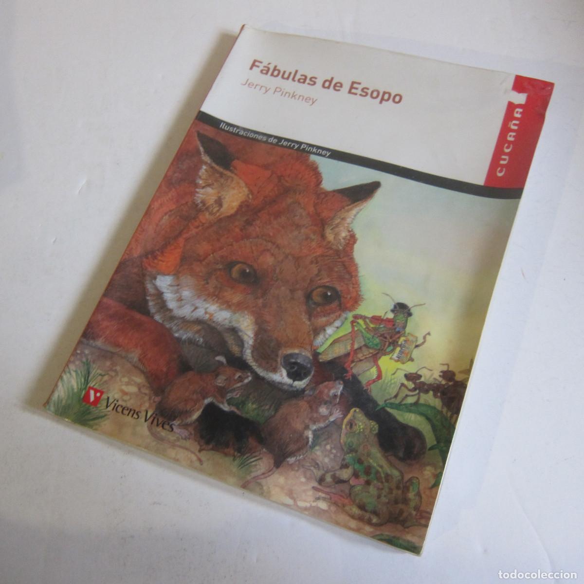 Libros de segunda mano: F&Aacute;BULAS DE ESOPO - JERRY PINKNEY (VICENS VIVES) INFANTIL JUVENIL