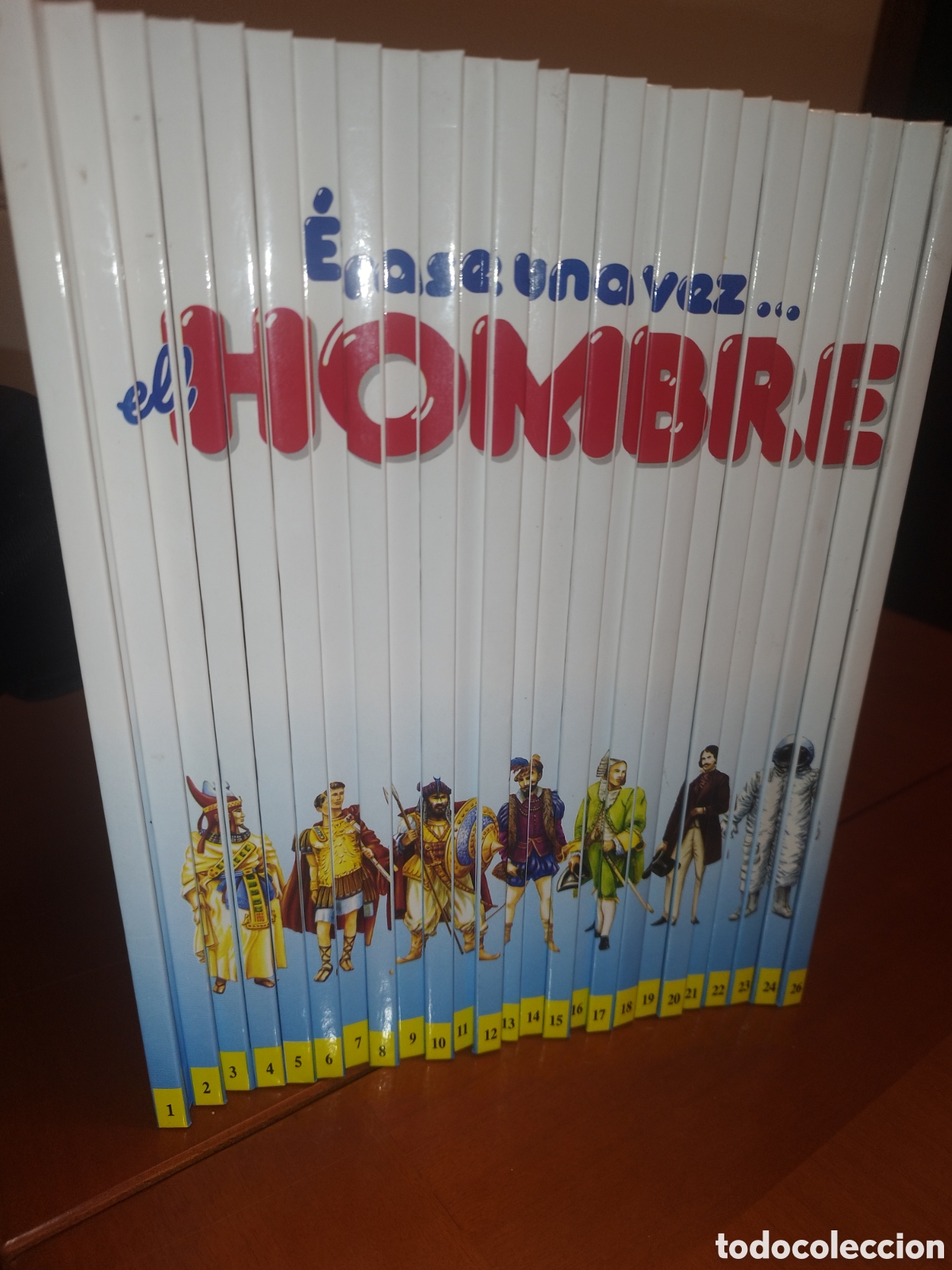 Libros de segunda mano: ERASE UNA VEZ... EL HOMBRE. 26 TOMOS COMPLETA (FALTA EL N.&ordm; 25) PLANETA-AGOSTINI, 2003 MUY ILUSTRADO