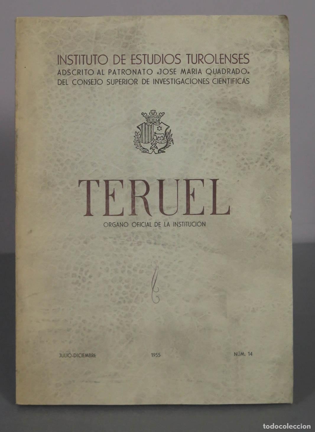 Libros de segunda mano: Revista Teruel - Instituto de Estudios Turolenses 14