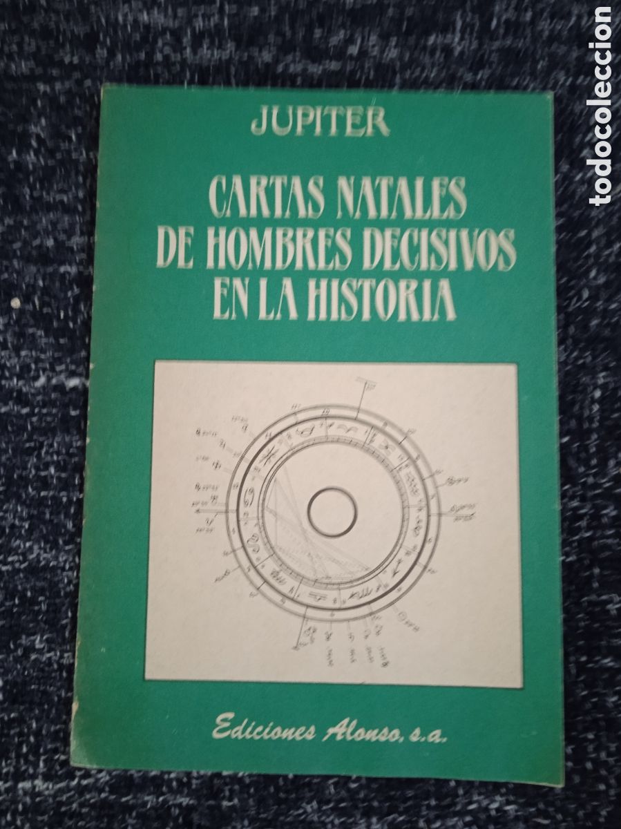 Libros de segunda mano: JUPITER. CARTAS NATALES DE HOMBRES DECISIVOS EN LA HISTORIA