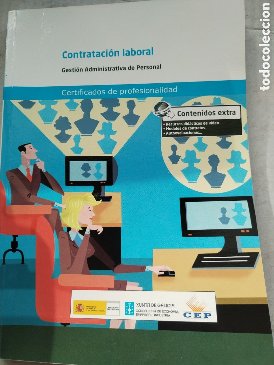 Libros de segunda mano: CONTRATACI&Oacute;N LABORAL
