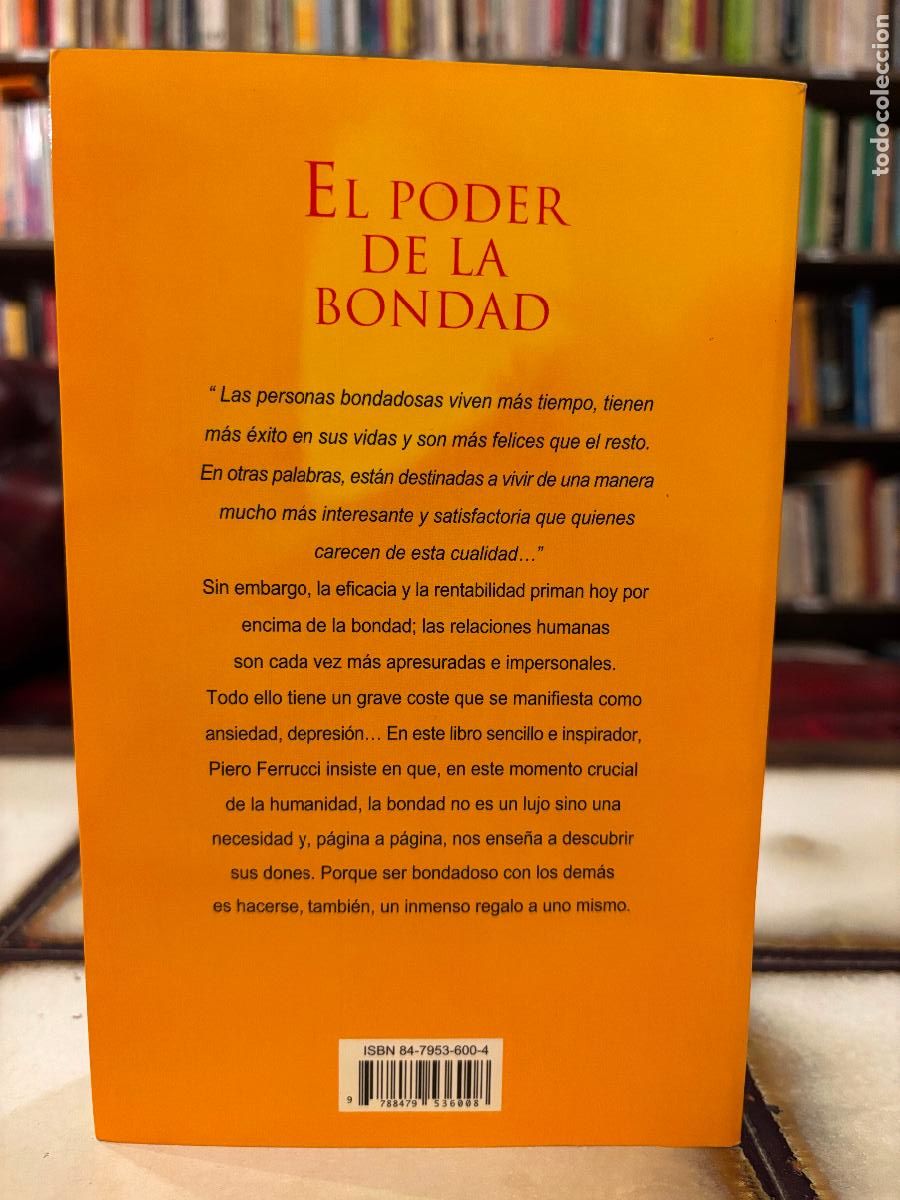Libros de segunda mano: El poder de la bondad. Piero Ferrucci - Foto 2
