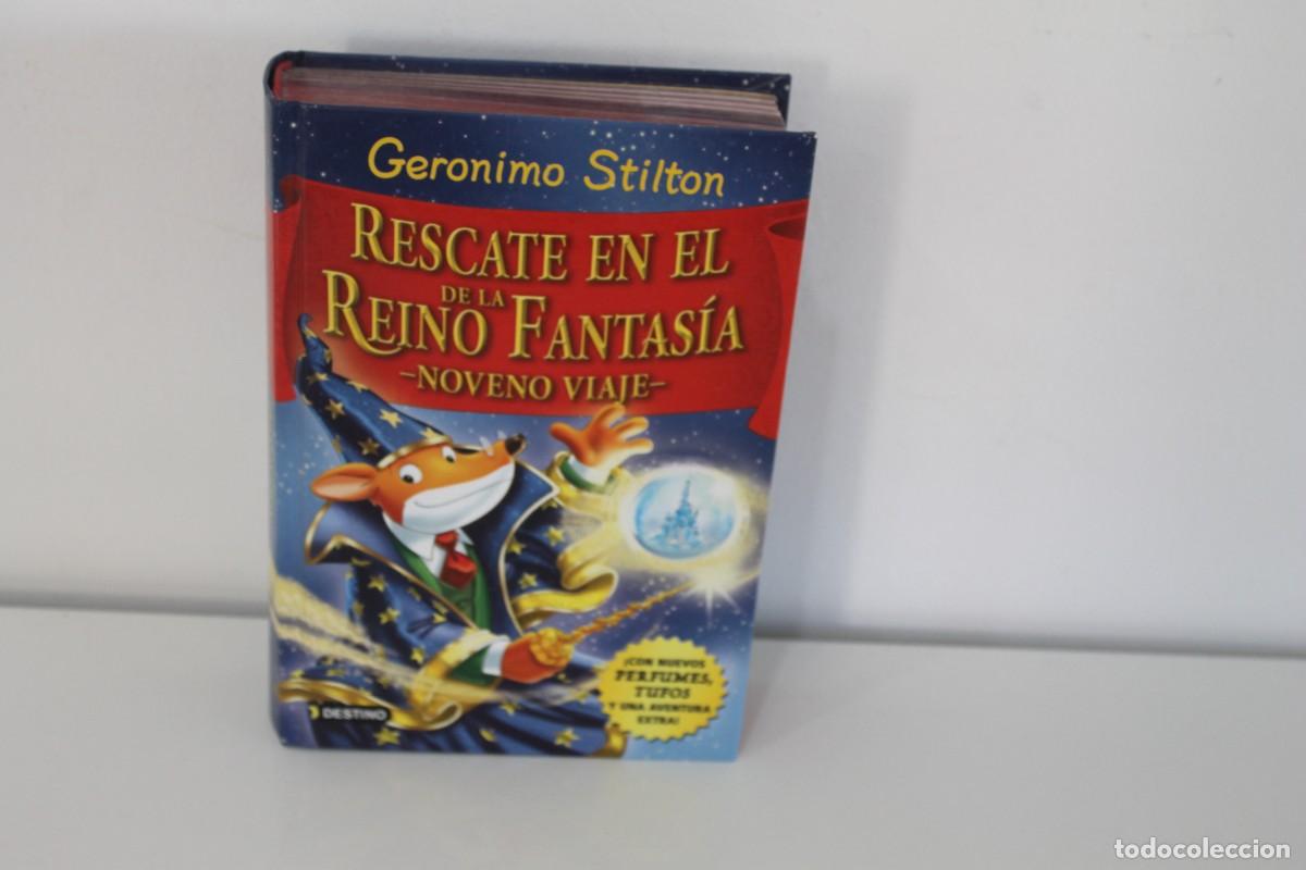 Libros de segunda mano: GERONIMO STILTON RESCATE EN EL REINO DE LA FANTASIA NOVENO VIAJE 2016