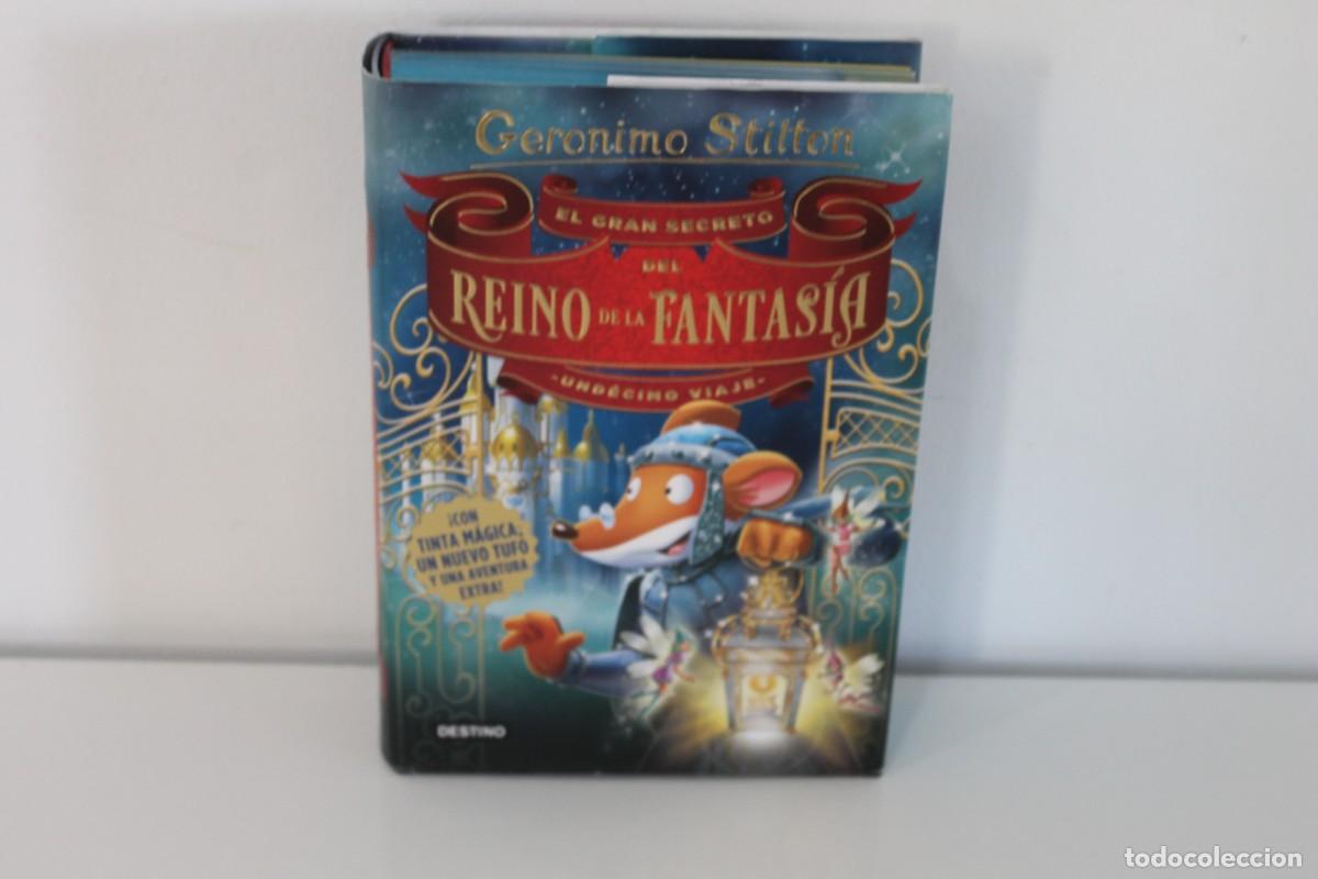Libros de segunda mano: GERONIMO STILTON EL GRAN SECRETO DEL REINO DE LA FANTASIA UNDECIMO VIAJE 2018