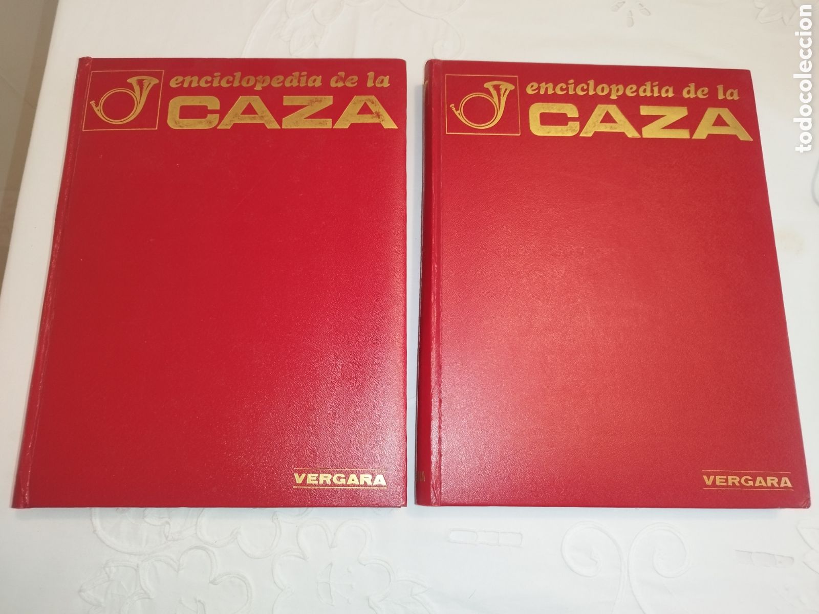 Libros de segunda mano: ENCICLOPEDIA DE LA CAZA 2 TOMOS COMPLETA. ED. VERGARA, 1969 PRIMERA EDICION MUY ILUSTRADO