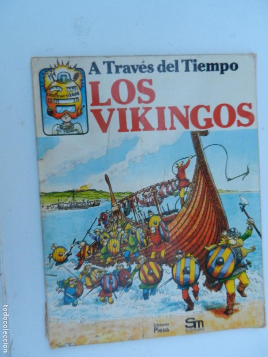 Libros de segunda mano: LOS VIKINGOS A TRAVES DEL TIEMPO - EDC- PLESA - SM -1978