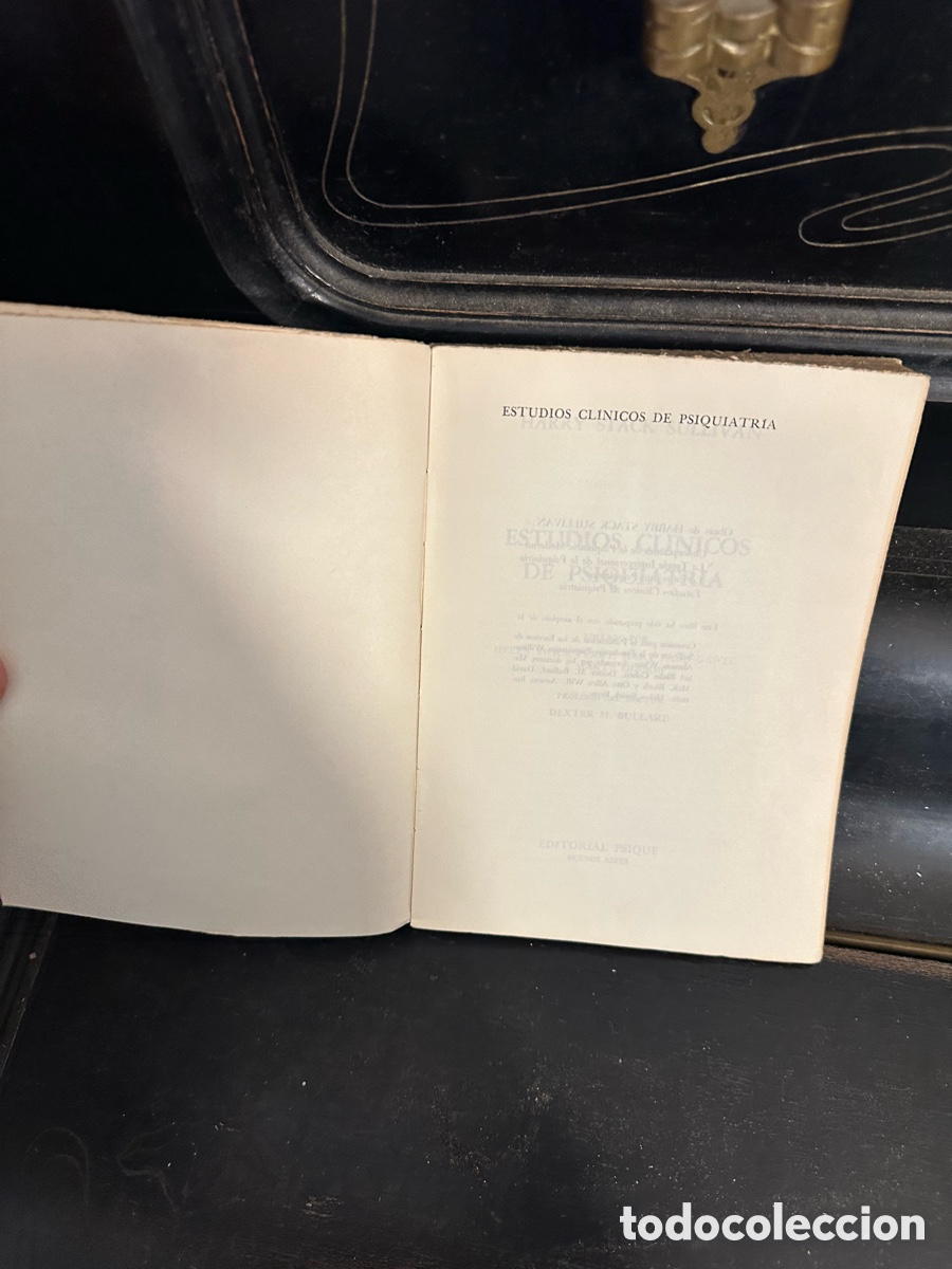 Libros de segunda mano: libro Cl&iacute;nicos de Psiquiatr&iacute;a por Harry Stack Sullivan - Foto 2