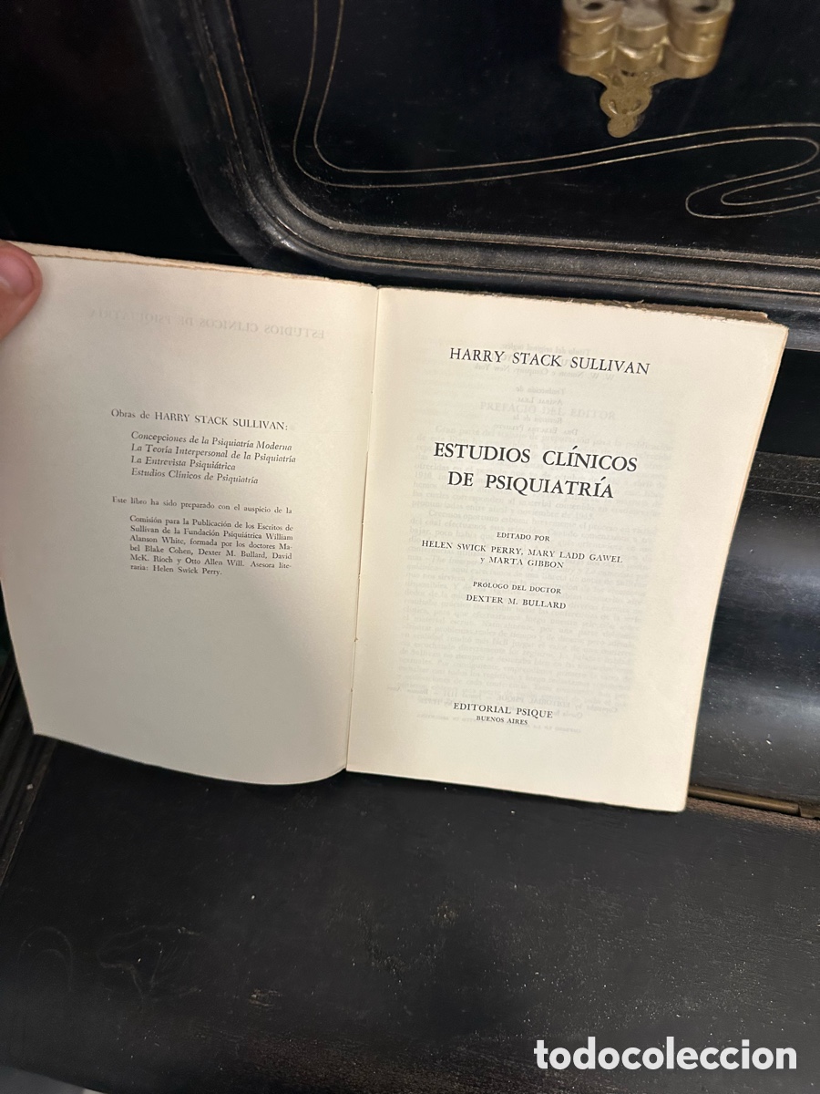 Libros de segunda mano: libro Cl&iacute;nicos de Psiquiatr&iacute;a por Harry Stack Sullivan - Foto 3