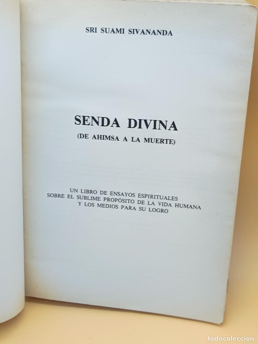 Libros de segunda mano: SENDA DIVINA -SRI SUAMI SIVANADA - Foto 5