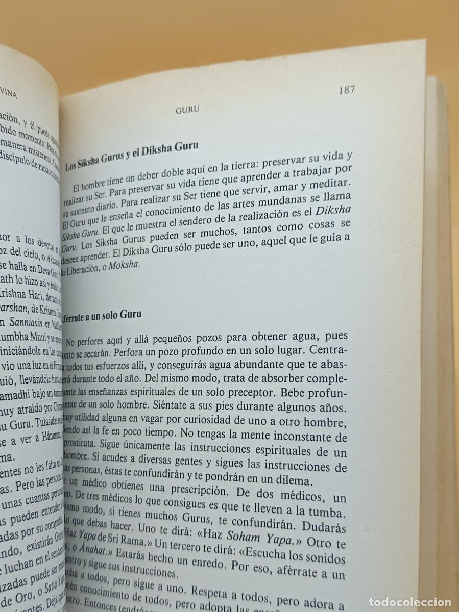 Libros de segunda mano: SENDA DIVINA -SRI SUAMI SIVANADA - Foto 6