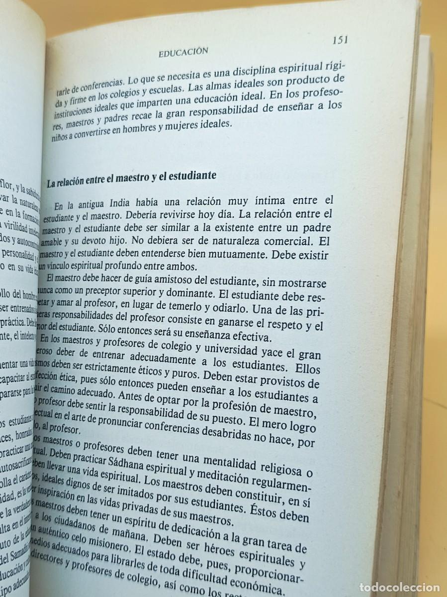 Libros de segunda mano: SENDA DIVINA -SRI SUAMI SIVANADA - Foto 7