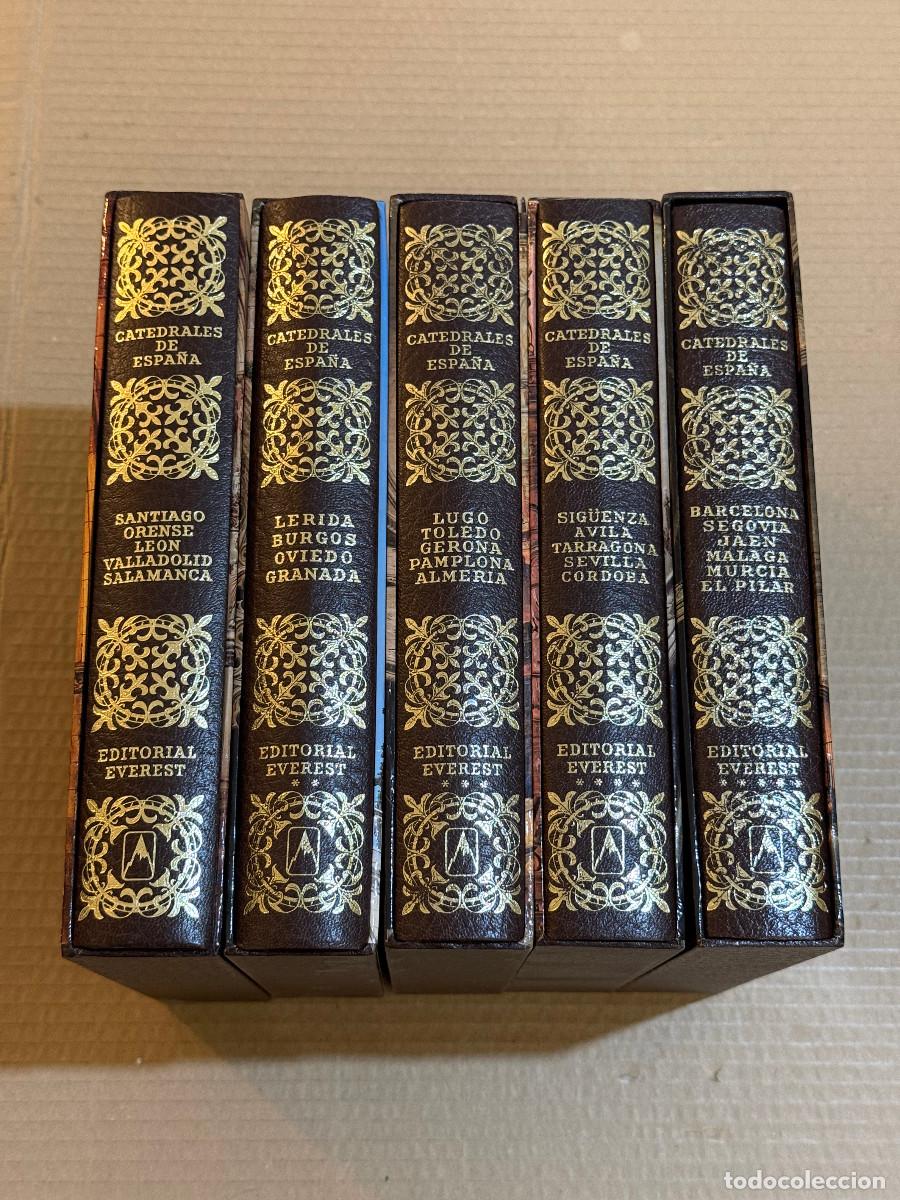 Libros de segunda mano: CATEDRALES DE ESPAÑA / 5 TOMOS / COMPLETA / EDITORIAL EVEREST