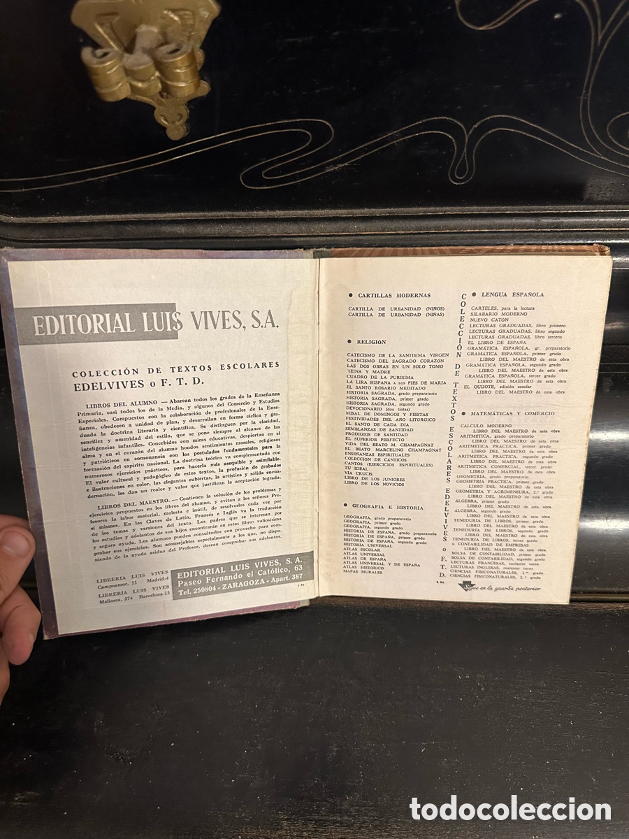 Libros de segunda mano: ejemplar antiguo de &rdquo;El Libro de Espa&ntilde;a&rdquo; - Foto 2
