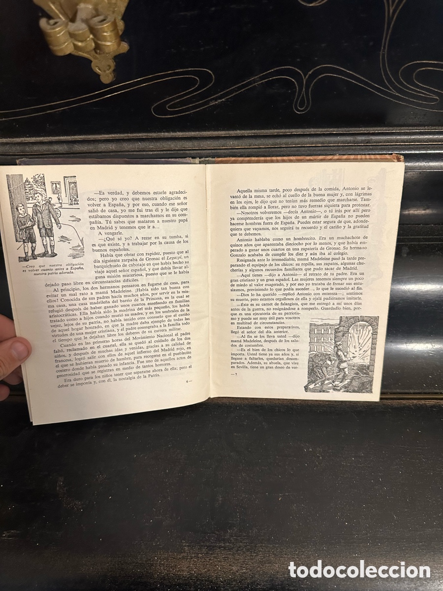 Libros de segunda mano: ejemplar antiguo de &rdquo;El Libro de Espa&ntilde;a&rdquo; - Foto 3