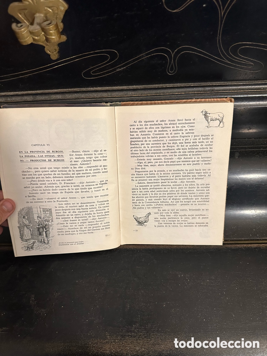 Libros de segunda mano: ejemplar antiguo de &rdquo;El Libro de Espa&ntilde;a&rdquo; - Foto 4