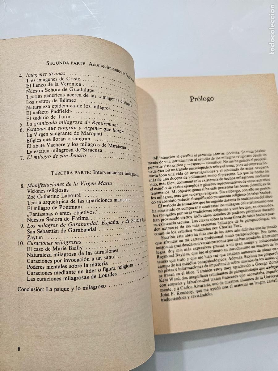 Libros de segunda mano: Enigma de los milagros | Rogo, D. Scott | Editorial Ediciones Mart&iacute;nez Roca, 1988 - Foto 5