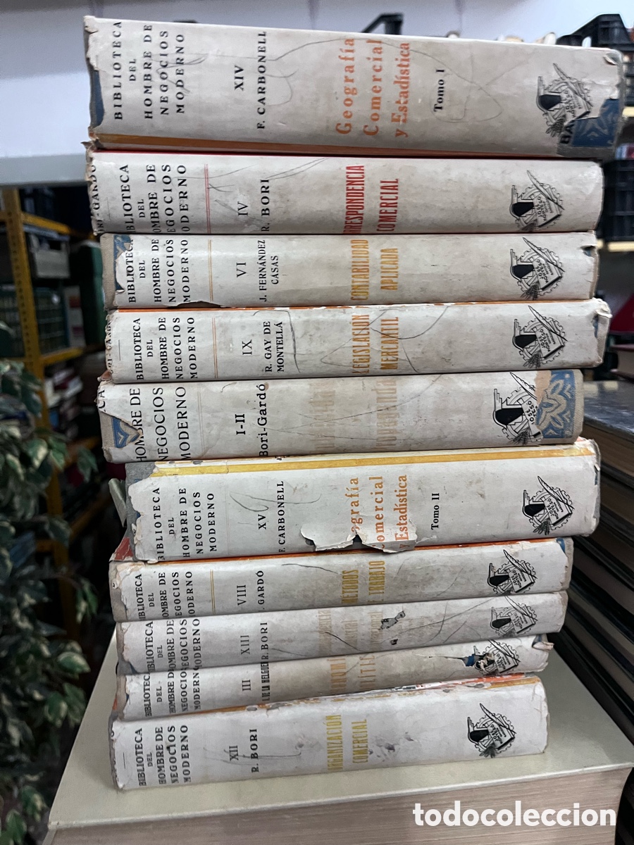 Libros de segunda mano: Biblioteca del hombre de negocios moderno (1934)