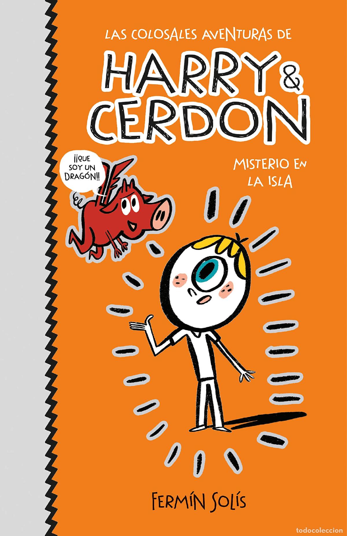 Libri di seconda mano: Las colosales aventuras de Harry y Cerdon 2 - Misterio en la isla (J&oacute;venes lectores)