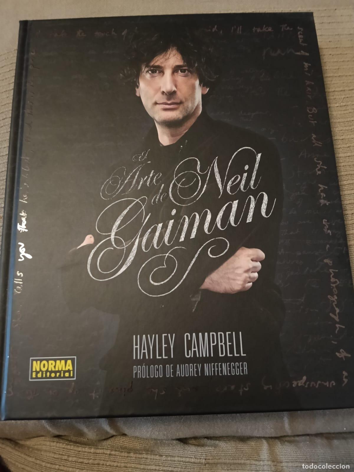 Libros de segunda mano: LIBRO HAYLEY CAMPBELL - EL ARTE DE NEIL GAIMAN - NORMA