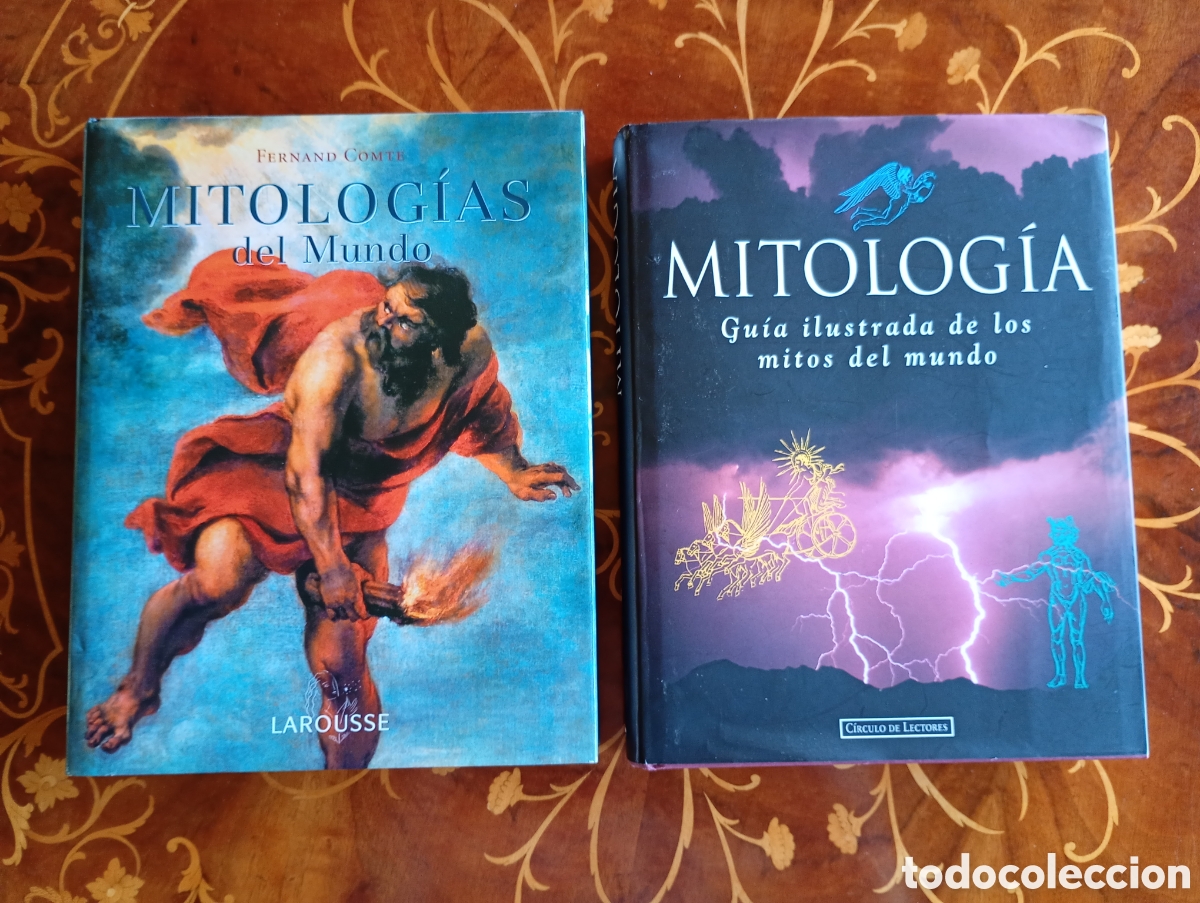 Libros de segunda mano: 2 libros mitolog&iacute;a del mundo