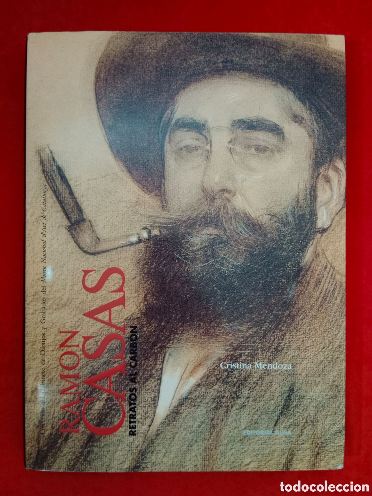 Libros de segunda mano: RAM&Oacute;N CASAS, RETRATOS AL CARB&Oacute;N, CRISTINA MENDOZA