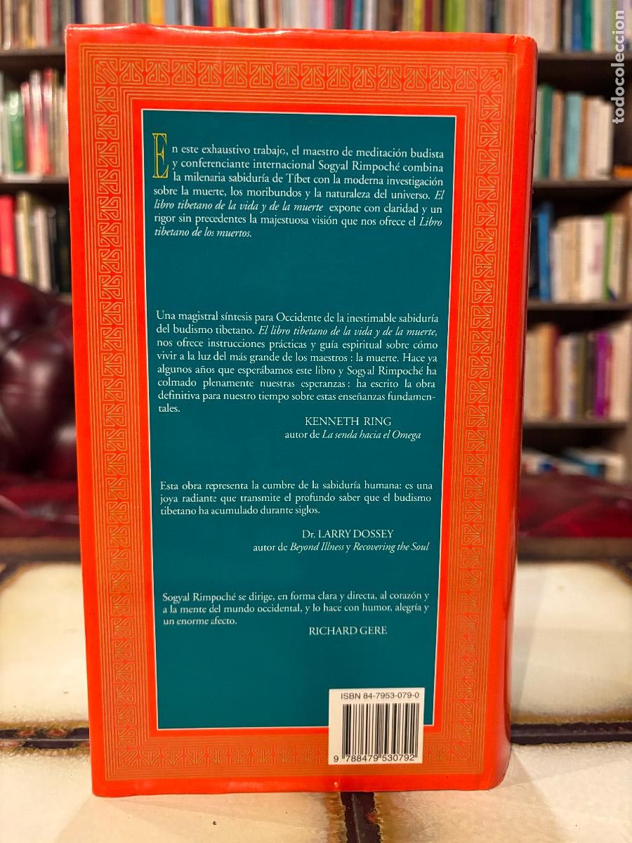 Libros de segunda mano: El libro tibetano de la vida y de la muerte. Sogyal Rimponch&eacute;. - Foto 2