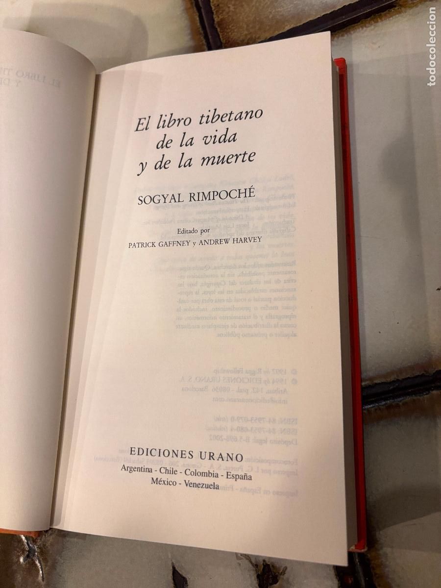 Libros de segunda mano: El libro tibetano de la vida y de la muerte. Sogyal Rimponch&eacute;. - Foto 4