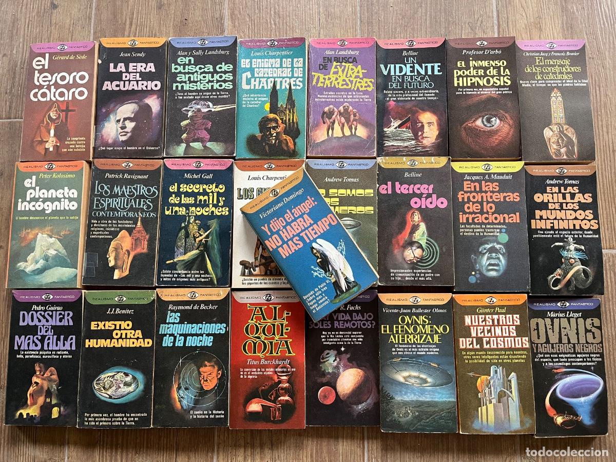 Libros de segunda mano: REALISMO FANT&Aacute;STICO - 25 TOMOS DE ESTA LEGENDARIA COLECCI&Oacute;N DE PLAZA Y JANES