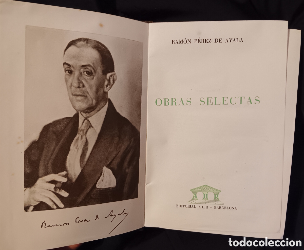 Libros de segunda mano: RAMON PEREZ DE AYALA. OBRAS SELECTAS. - Foto 2