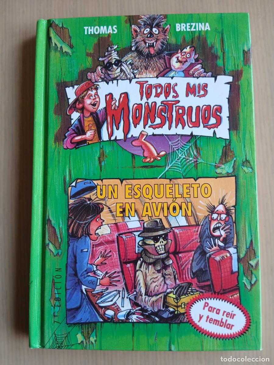 Libros de segunda mano: Todos mis monstruos un esqueleto en avion estado bueno leer detalles