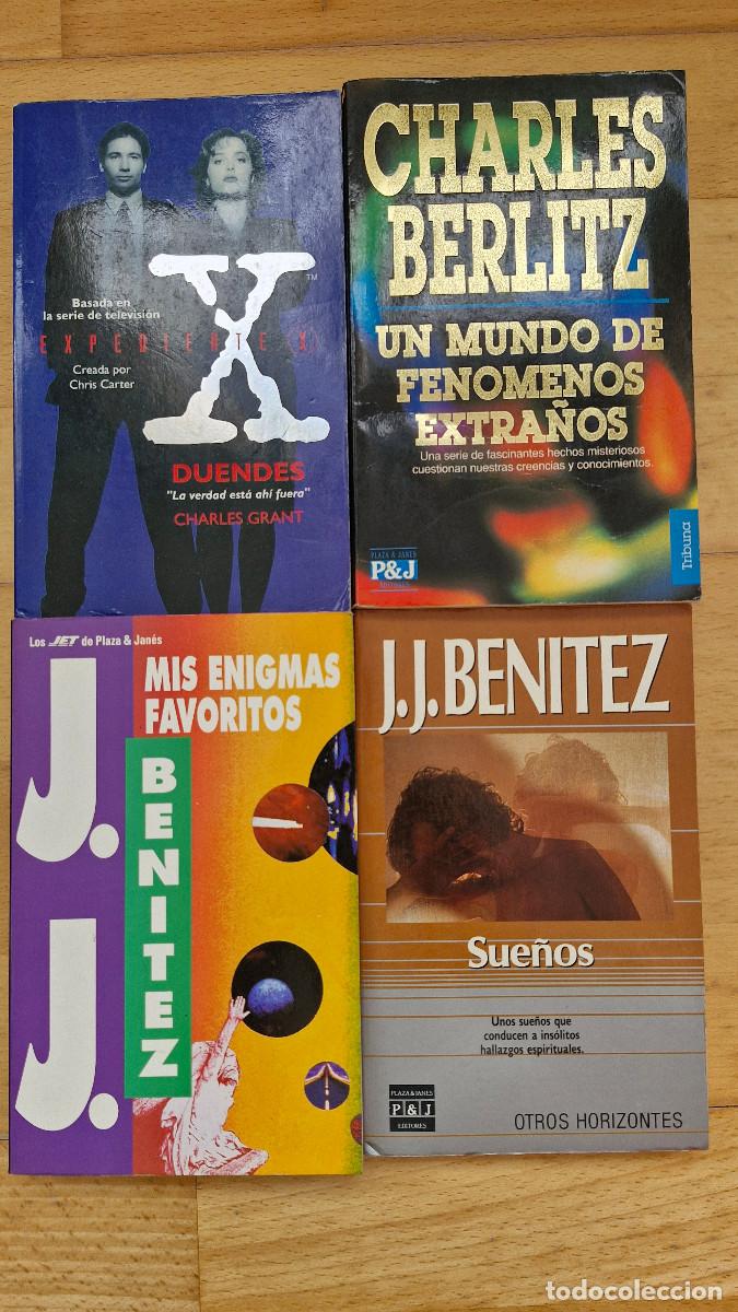 Libros de segunda mano: Lote 4 libros Enigmas Misterios Fenomenos Extra&ntilde;os